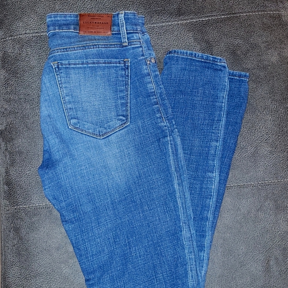 Lucky Brand Ava Skinny Sz 4